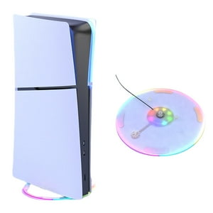 Soporte Vertical Aaronmei Rgb Transparente Ps5 Y Ps5 Slim