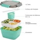 thumbnail image 2 of Caja Bento, Lonchera Bento Para Ensalada Con Recipiente Para Salsa De Aderezo, Bento Box Para Almuerzo De Tipo Con Tapa Hermética, Lonchera A Prueba De Fugas Para Niños Y Adultos (verde,1500ml), 2 of 5