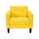 thumbnail image 1 of Sofa Retro 1C Felpa 00 Amarillo, 1 of 6