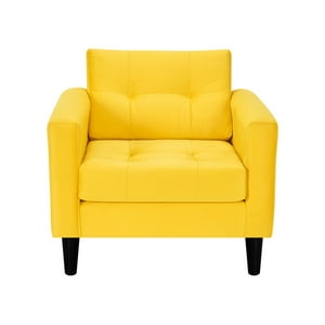 Bodevir - Sofa Retro 1C Felpa 00 Amarillo