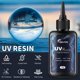 thumbnail image 2 of Kit de resina UV TQELFSS 300 g, cristalina y de curado duro, 2 of 7
