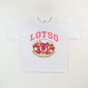 Polera Manga Corta Niña Blanco Lotso Toy Story Disney