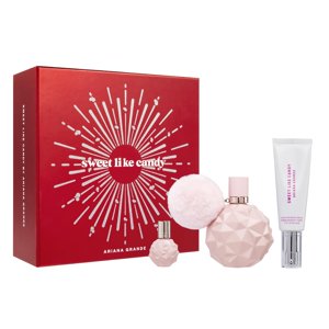 Set De Perfume Ariana Grande Sweet Like Candy De 100 Ml + 50 Ml + 7,5 Ml