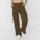 thumbnail image 2 of Pantalón Mujer Doble Cargo Color Verde Corona, 2 of 5