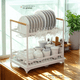 thumbnail image 3 of Secaplatos Escurridor Belug Acero Inox 2 Niveles Blanco, 3 of 5