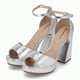 thumbnail image 3 of Sandalia Mujer Plateado Cristine Piccadilly, 3 of 3