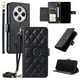 thumbnail image 5 of Funda tipo billetera FOXDOCK para Xiaomi POCO C75 – Tapa abatible con correa para mujer, 5 of 5