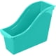 thumbnail image 4 of Organizador de plástico Storex, papelera pequeña para libros, 6 unidades, color verde azulado, 4 of 9