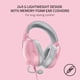 thumbnail image 5 of Auriculares para juegos Razer BlackShark V2 X 7.1 Surround Sound Pink, 5 of 6
