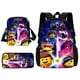 thumbnail image 1 of 3 pcs set Virtual World Child School Backpack With Shoulder Bag Pencil Bags School Bags for Boys Girls Best Gift, 1 of 3