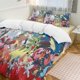 thumbnail image 3 of Comforter Set Queen Size Trends International Pokemon Mega Evolutions Set with 2 Pillowcases for All SeasonsBedding Set 3pcs for Kids Boys Girls Bedroom Decor Bed Sheets, 3 of 5