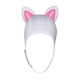 thumbnail image 3 of Capucha De Buceo Con Orejas De Gato, Gorro De Neopreno De 3mm Para Deportes Acuáticos, Gorro De Natación, Línea Blanca S, 3 of 3