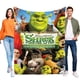 thumbnail image 1 of Shrek anti-pilling, suave, ligera, esponjosa y acogedora de lujo para hogar y cocina – Perfecta para niños y adultos, 100 x 150 cm, 1 of 6
