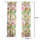 thumbnail image 5 of Cortinas de ventana Benjara Porto con hojas de palma tropicales, 213 x 107 cm, 5 of 6