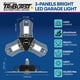 thumbnail image 3 of Lámpara de techo Bell+Howell TRIBURST LED de aluminio, 60 W, 4000 lm, 3 of 7