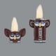 thumbnail image 5 of Furby Minis Paquete de 12 Figuras Coleccionables de Dulces Hershey, 5 of 9