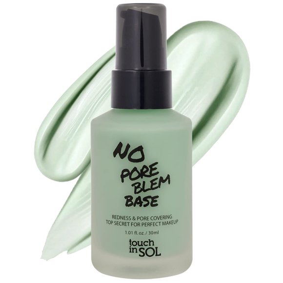 Base correctora de enrojecimiento Primer Touch in Sol, 30 ml, minimiza los poros