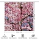 thumbnail image 2 of Juego de Cortina de Baño y Alfombras Desmarcar Flor de Cerezo 4 Piezas, 2 of 6