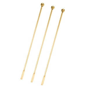 Bothyi - Agitadores De Cóctel De 3 Uds, Agitador De Bebidas De Café Para Hacer Vino, Barra De Elaboración Dorada