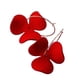 thumbnail image 1 of Aros Acero Trébol Rojo, 1 of 3