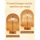 thumbnail image 5 of Lámpara inalámbrica Staryou Vintage Crystal Flower 10 Brillantamiento, 5 of 7