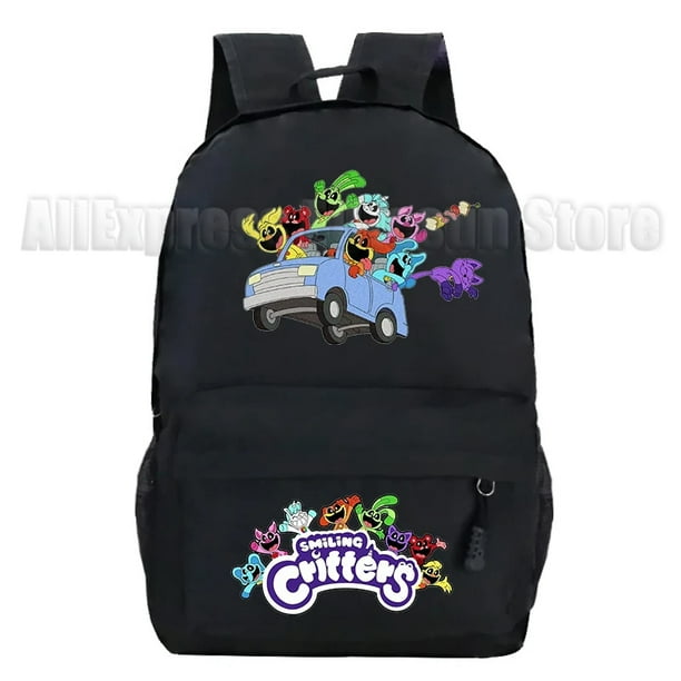 Smiling Critter Backpacks Catnap Dogday Kids School Bag Boys Girls Back to School Student Book Bag Laptop Mochila Teens Knapsack