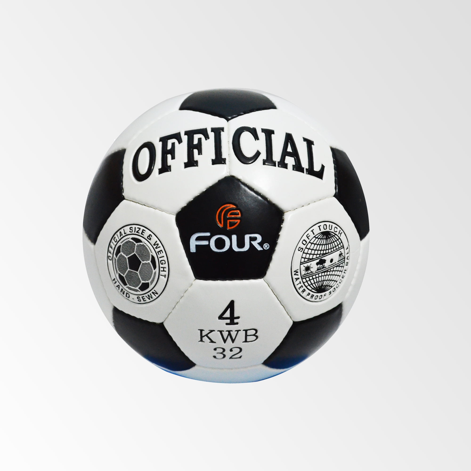 Four - Balón Oficial Fútbol Nº4 Blanco-negro