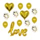 thumbnail image 2 of Carta De Amor Globo De Papel De Aluminio Globos Inflables Decoración De Regalo De San Valentín ORO, 2 of 5