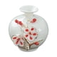 thumbnail image 3 of Jarrón De Cerámica Con Dise?o Floral Moderno Para Decorar Mesas Y Estanterías, Color Rojo., 3 of 5