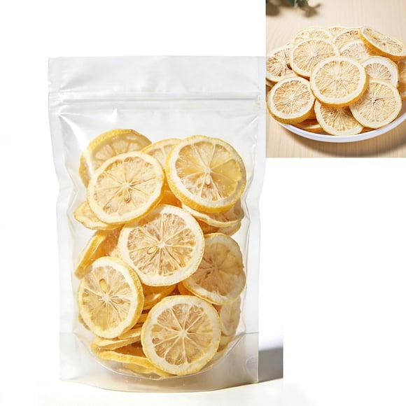 Rodajas de Limón Liofilizadas XIHUDE 100g Natural Sin Azúcar