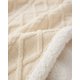 thumbnail image 5 of Frazada Sherpa Premium Con Diseño De Diamantes King, 5 of 6