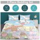thumbnail image 2 of Cartoon Cinnamoroll Bedding Set Comforter Duvet Cover Set Quilt Cover for Kids Teens Bedroom Decoration, 2 of 5