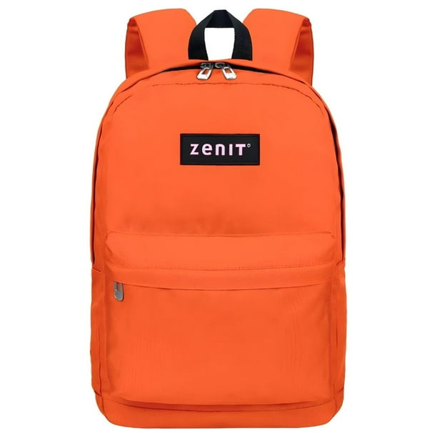 Mochila Escolar College Rojo Anaranjado Lider