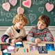 thumbnail image 5 of Tarjetas de San Valentín inspiradas en Funewest Atlantis, paquete de 24 para niños, 5 of 6