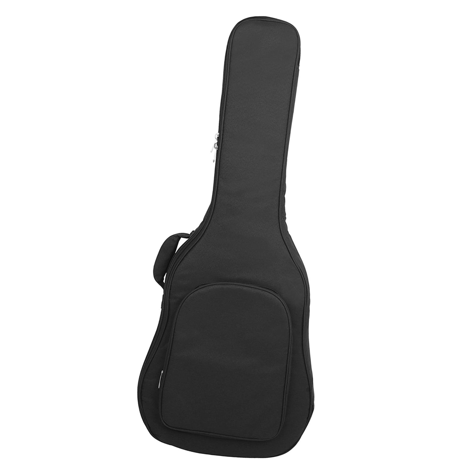 Bothyi - Mochila Para Estuche De Guitarra Con Correa Ajustable Para El Hombro Para Guitarra Eléctrica Negra