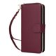 thumbnail image 5 of Funda Cartera con Cremallera y Correa para Samsung Galaxy A15 5G Soporte y Tarjetero Rojo, 5 of 6