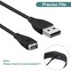 thumbnail image 3 of Cargador Kissmart para Fitbit Charge HR 30 cm Negro, 3 of 5
