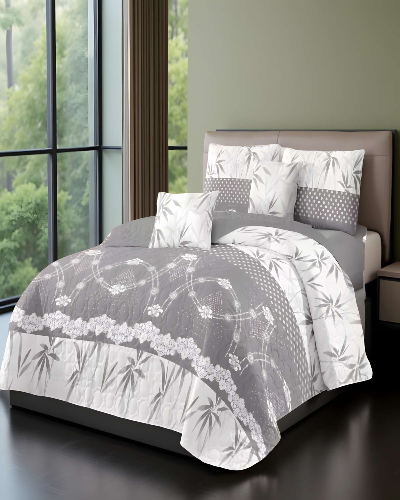 Genérico - Cubrecama Con Diseños Únicos King 250 X 270 Cm P15