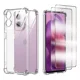 thumbnail image 1 of Funda protectora transparente con cortes precisos y 2 protectores de pantalla adicionales para una mayor durabilidad y una apariencia elegante, compatible con una variedad de modelos de teléfonos inte, 1 of 5