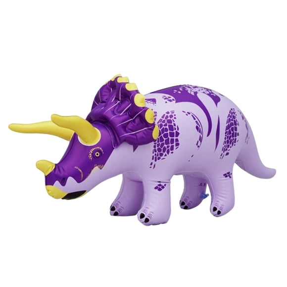 Juguete Inflable Grande Del Globo Del Juguete Del Dinosaurio Para Las Decoraciones Del Partido Triceratops Del Hogar De La Playa