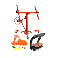 Genérico - Elevador De Placas H 3,2M + Hrta. Porta Placa + Cortador De Yeso Bryo