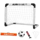 thumbnail image 3 of Juego De Portería De Fútbol Para Niños, Mini Red Y Pelota Para Patio Trasero, Color Blanco Con Bolsa, Bomba De Fútbol, 3 of 3