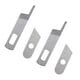 thumbnail image 2 of 4 Uds Máquina De Coser De Acero Inoxidable 14U Hoja De Cuchillo Inferior Superior Para Singer, 2 of 5