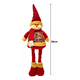 thumbnail image 3 of Muñecos de Navidad, monos pata larga 56 cm color rojo, 3 of 3