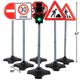 thumbnail image 3 of Juego infantil Toy Traffic Light con 5 señales de tráfico para niños, 3 of 5