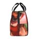 thumbnail image 3 of Red Bolsa Térmica Portátil con Forro de Aluminio Grueso, Bolsa Térmica Impermeable y Hermética para Trabajo, Escuela y Picnic, Nevera Portátil para Entrega de Comida para Adultos y Niños 22*20*13cm, 3 of 6