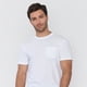 thumbnail image 3 of Polera Hombre Bolsillo Blanco Corona, 3 of 5