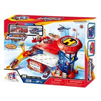 Suntoys - Base De Emergencias 36 Piezas – Playset De Rescate Con Vehículos