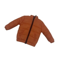 Magideal - Moda 1/6 Doll Down Jket Dress Up Clothing Outfit Ropa De Uso Diario Figura Ropa De Muñeca Para Figuras De Hombres De 12 Pulgadas Modelo De Muñeca Naranja