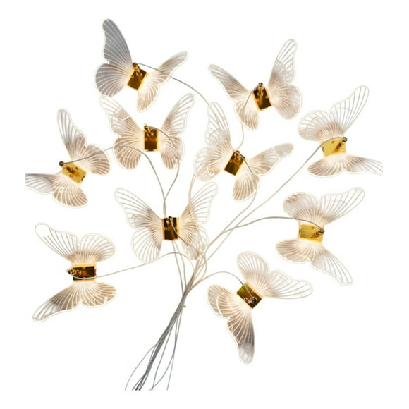 Lámpara Colgante Mariposas Isla Techo Nórdico Decoración Jhn